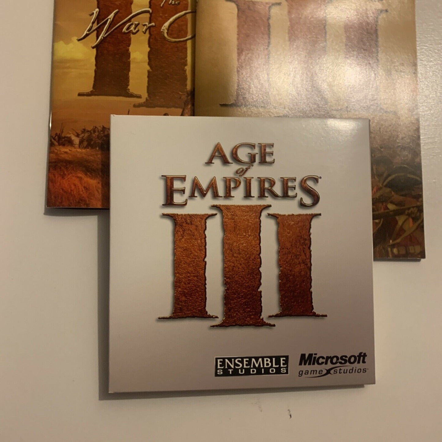 Age Of Empires III 3 Big Boxed PC CDROM Game With Manual