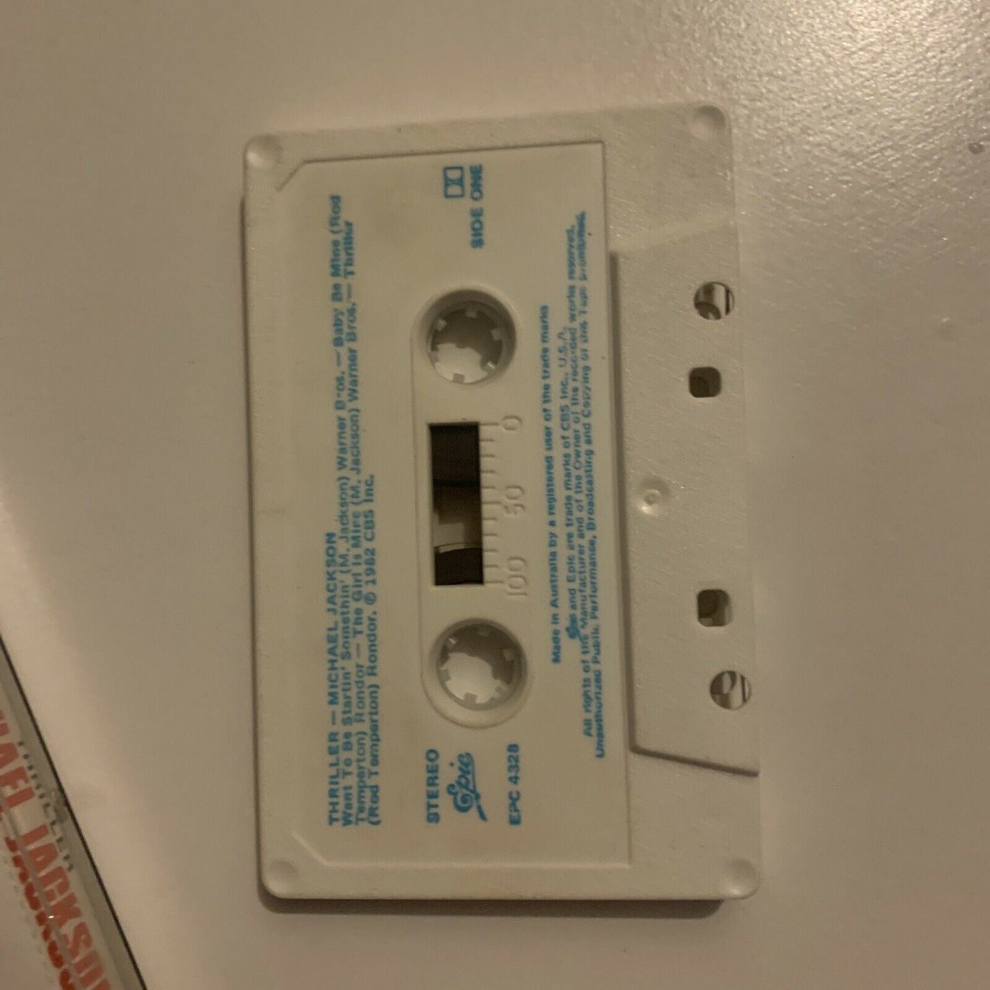 Michael Jackson - Thriller (Cassette Tape, 1982)