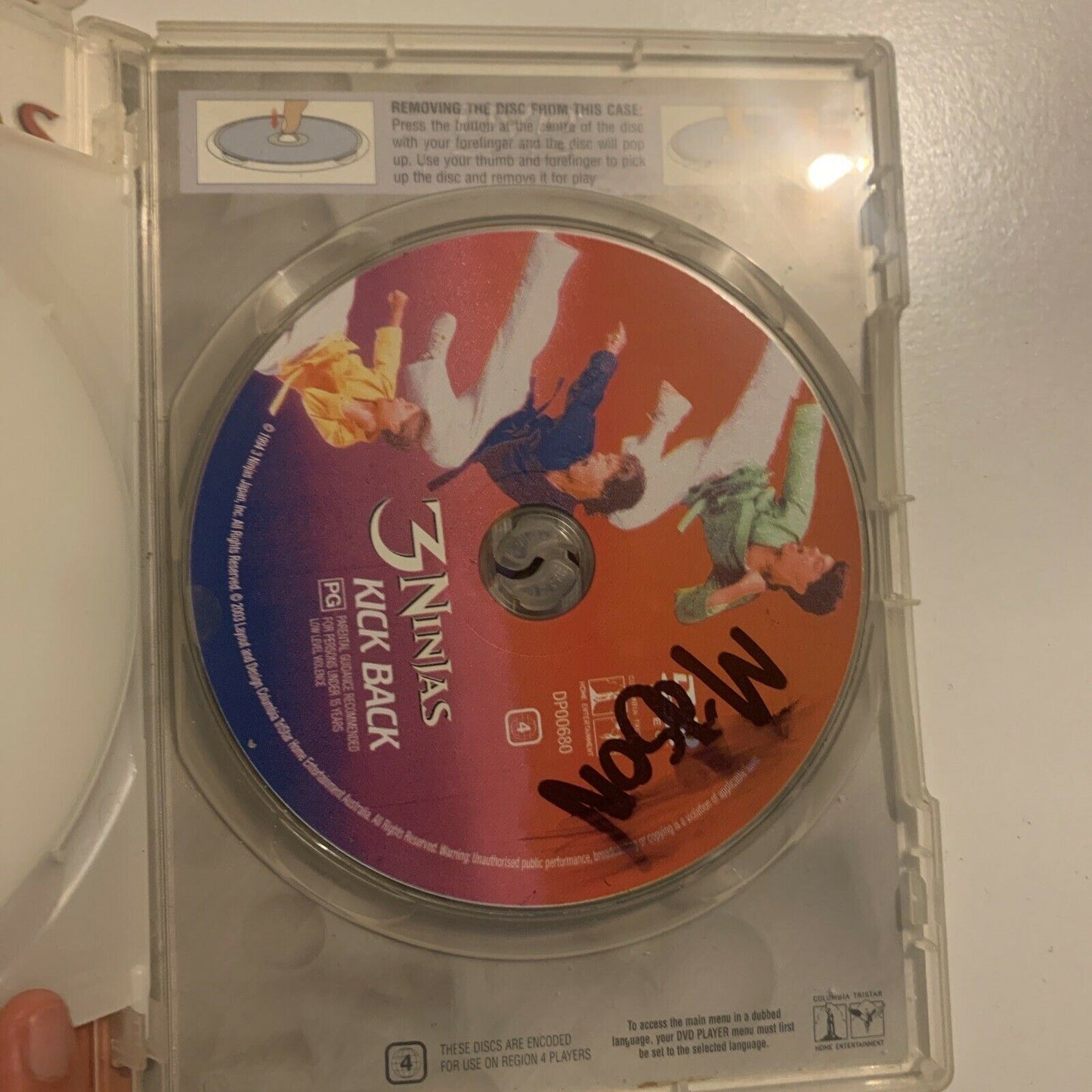 3 Ninjas Triple Pack (DVD, 2003, 2-Disc Set) Region 4