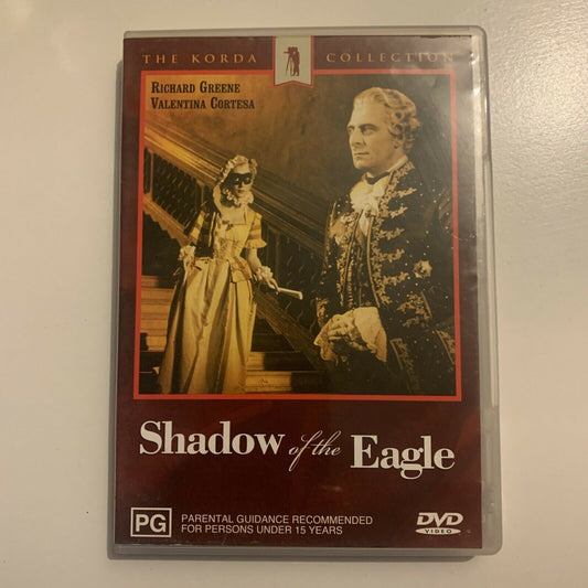 Shadow Of The Eagle (DVD, 1950) Richard Greene, Valentina Cortesa. Region 4