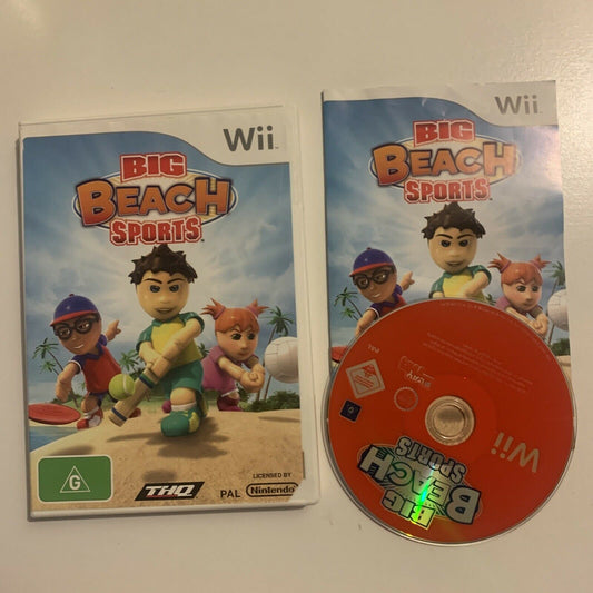 Big Beach Sports - Nintendo Wii Game + Manual