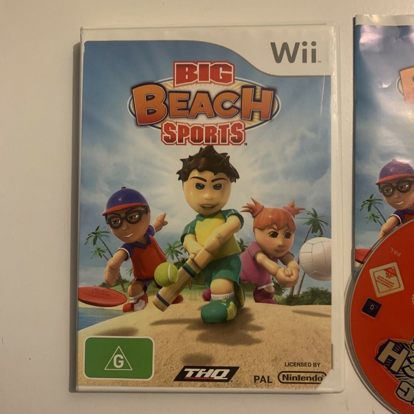 Big Beach Sports - Nintendo Wii Game + Manual