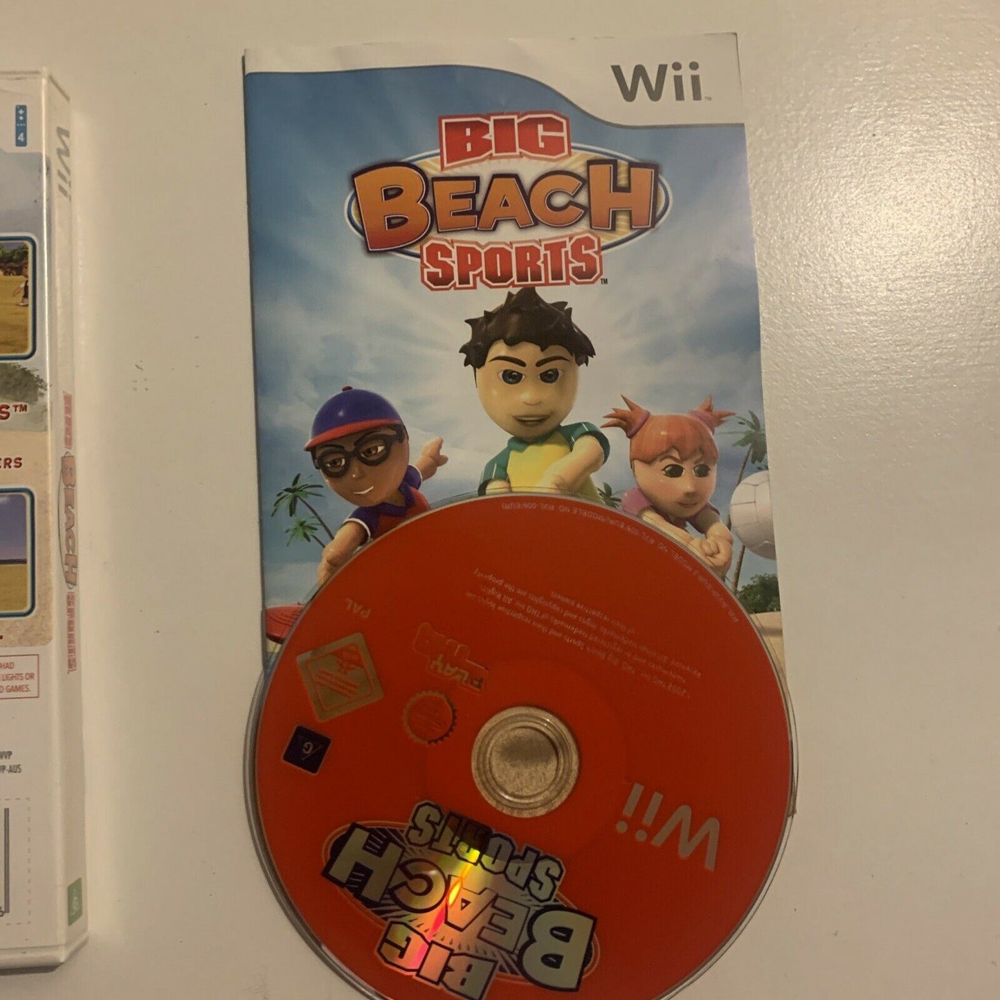 Big Beach Sports - Nintendo Wii Game + Manual