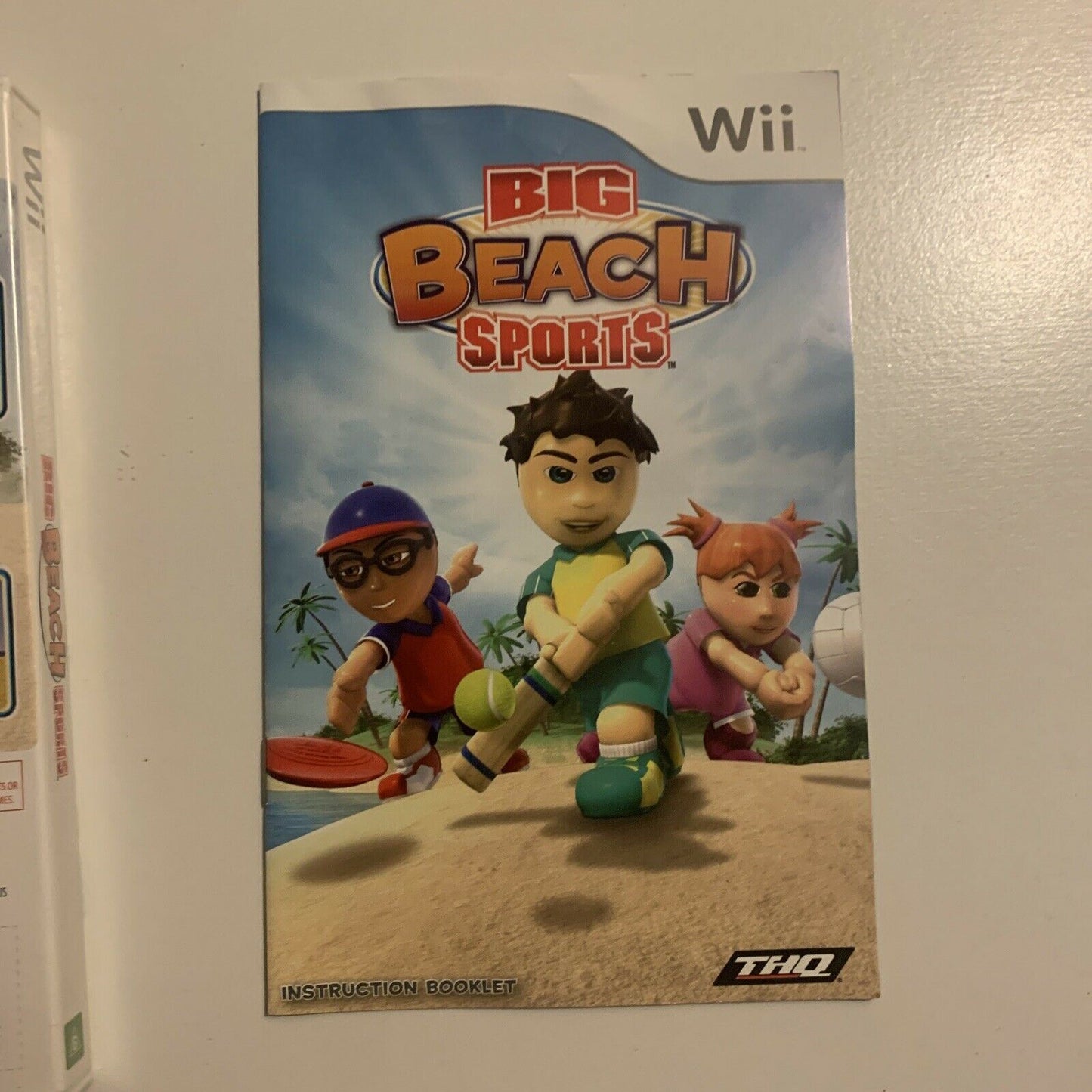 Big Beach Sports - Nintendo Wii Game + Manual