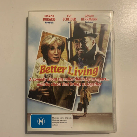 Better Living (DVD, 1998) Roy Scheider, Olympia Dukakis. All Regions
