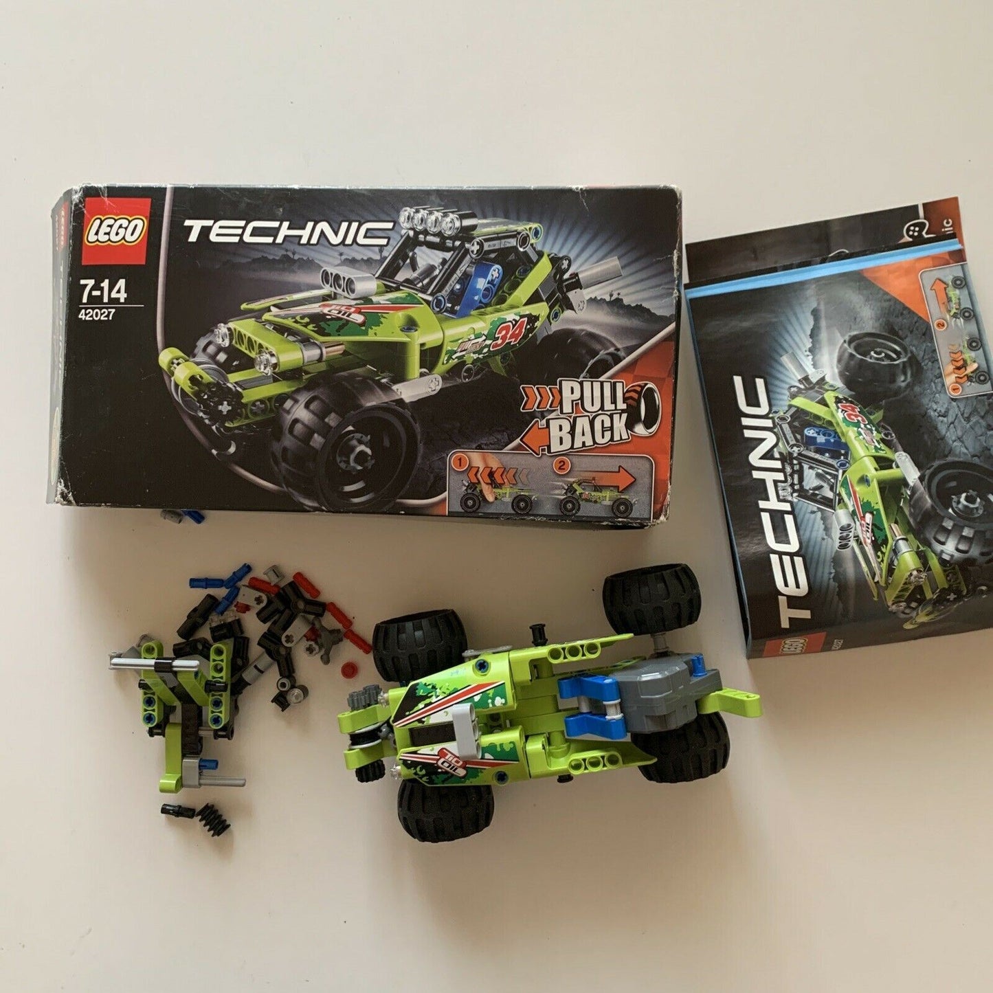 LEGO Technic Desert Racer With Manual & Box (#42027)