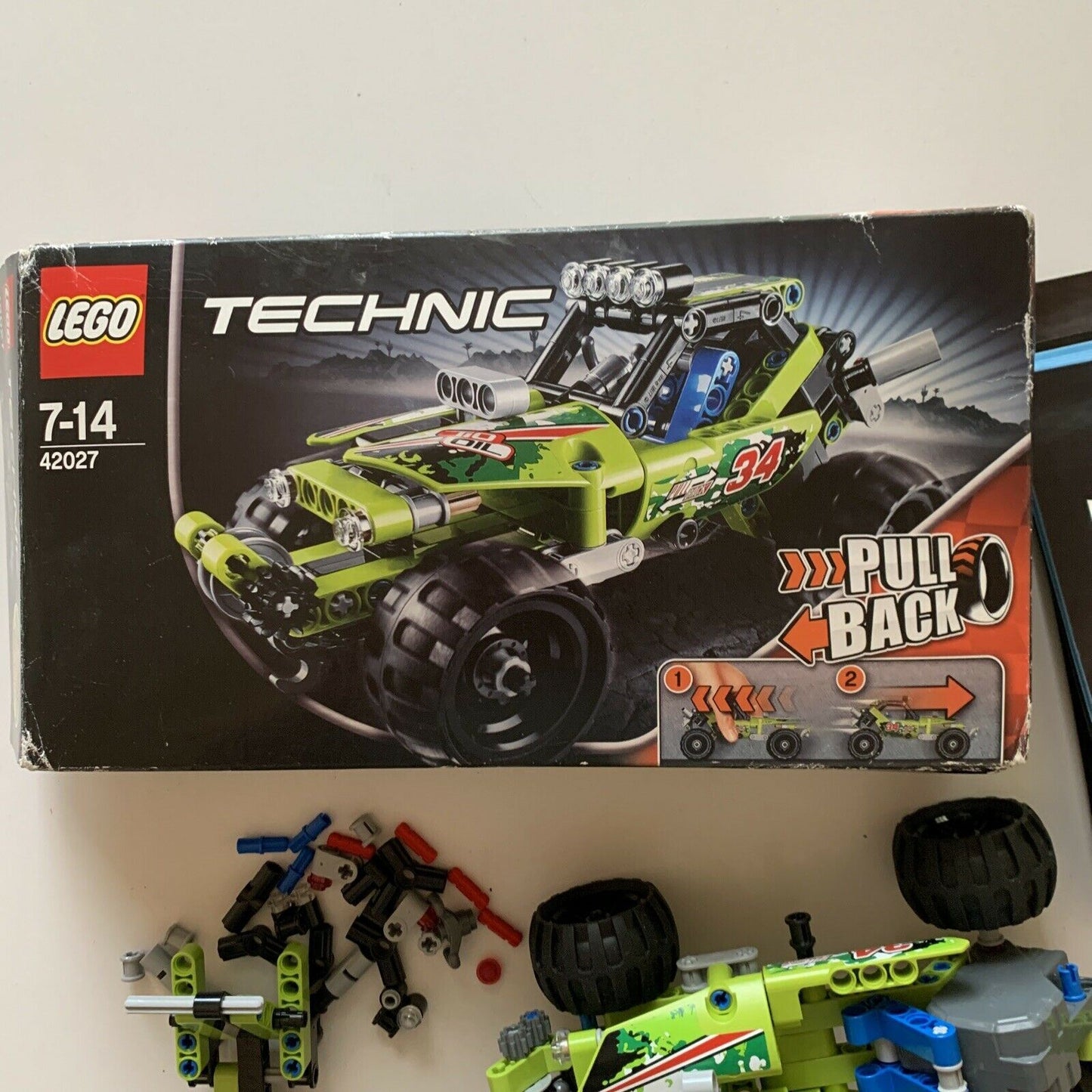 LEGO Technic Desert Racer With Manual & Box (#42027)