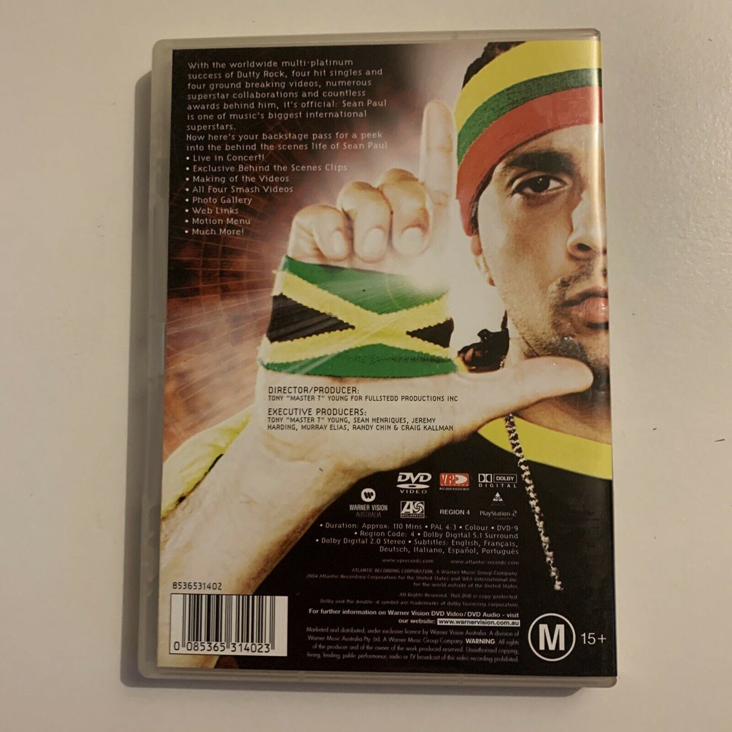 Sean Paul: Duttyology (DVD, 2004) Region 4