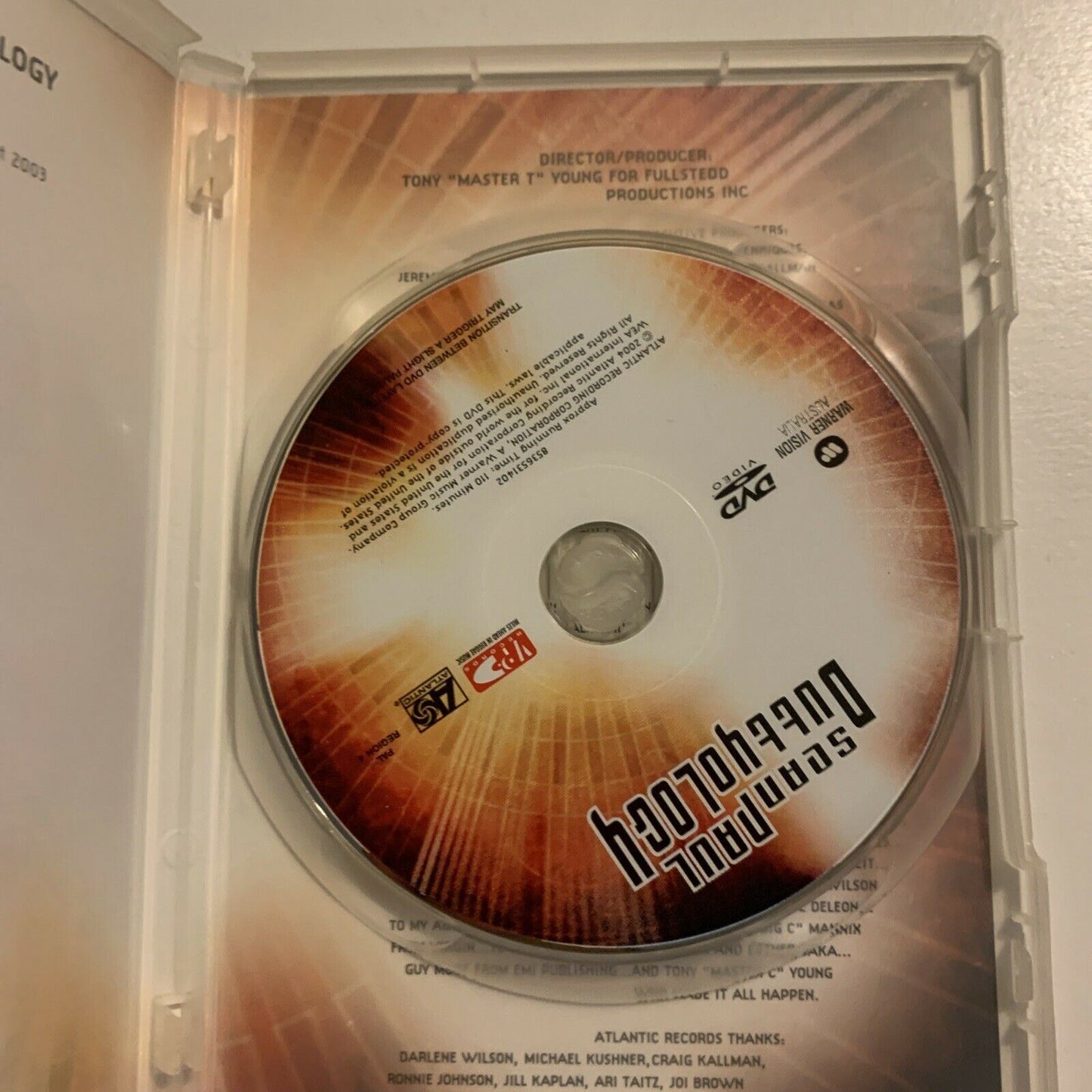 Sean Paul: Duttyology (DVD, 2004) Region 4