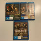 3x Pirates Of The Caribbean: Dead Man Chest/Curse Of Black Pearl / At Worlds End