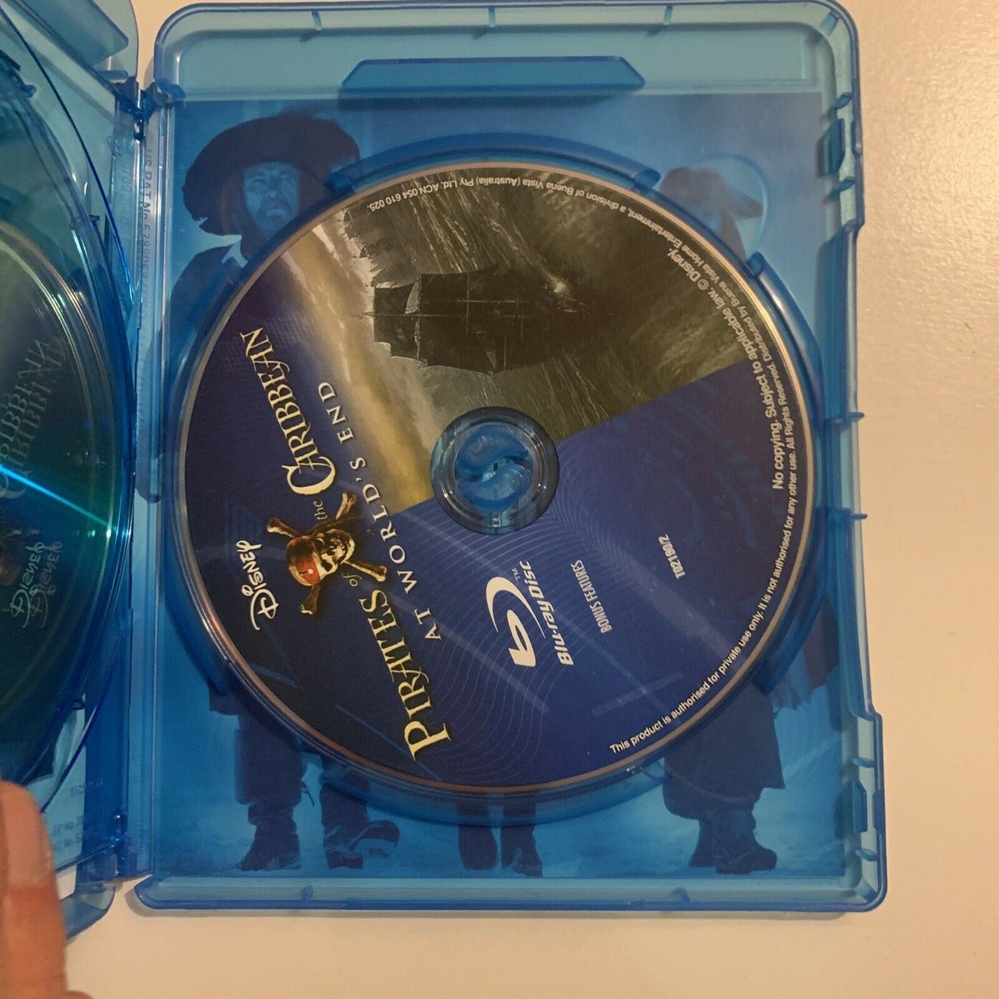 3x Pirates Of The Caribbean: Dead Man Chest/Curse Of Black Pearl / At Worlds End