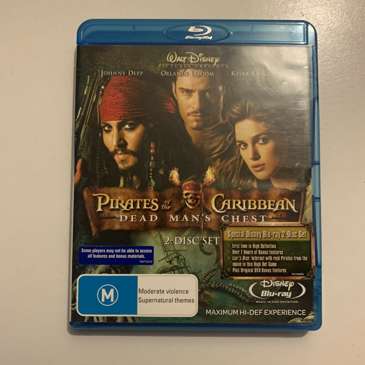 3x Pirates Of The Caribbean: Dead Man Chest/Curse Of Black Pearl / At Worlds End