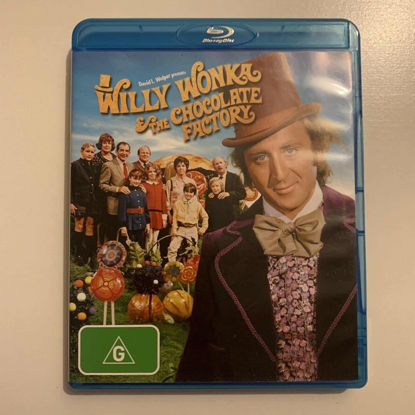 Willy Wonka And The Chocolate Factory (Blu-ray, 1971) Gene Wilder Regi ...