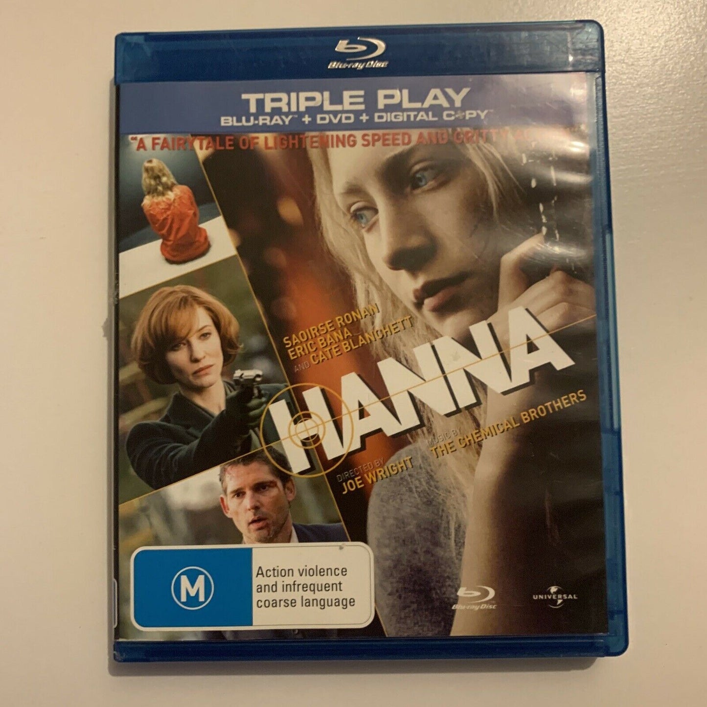 Hanna (Bluray, 2011) Cate Blanchett, Saoirse Ronan Region B