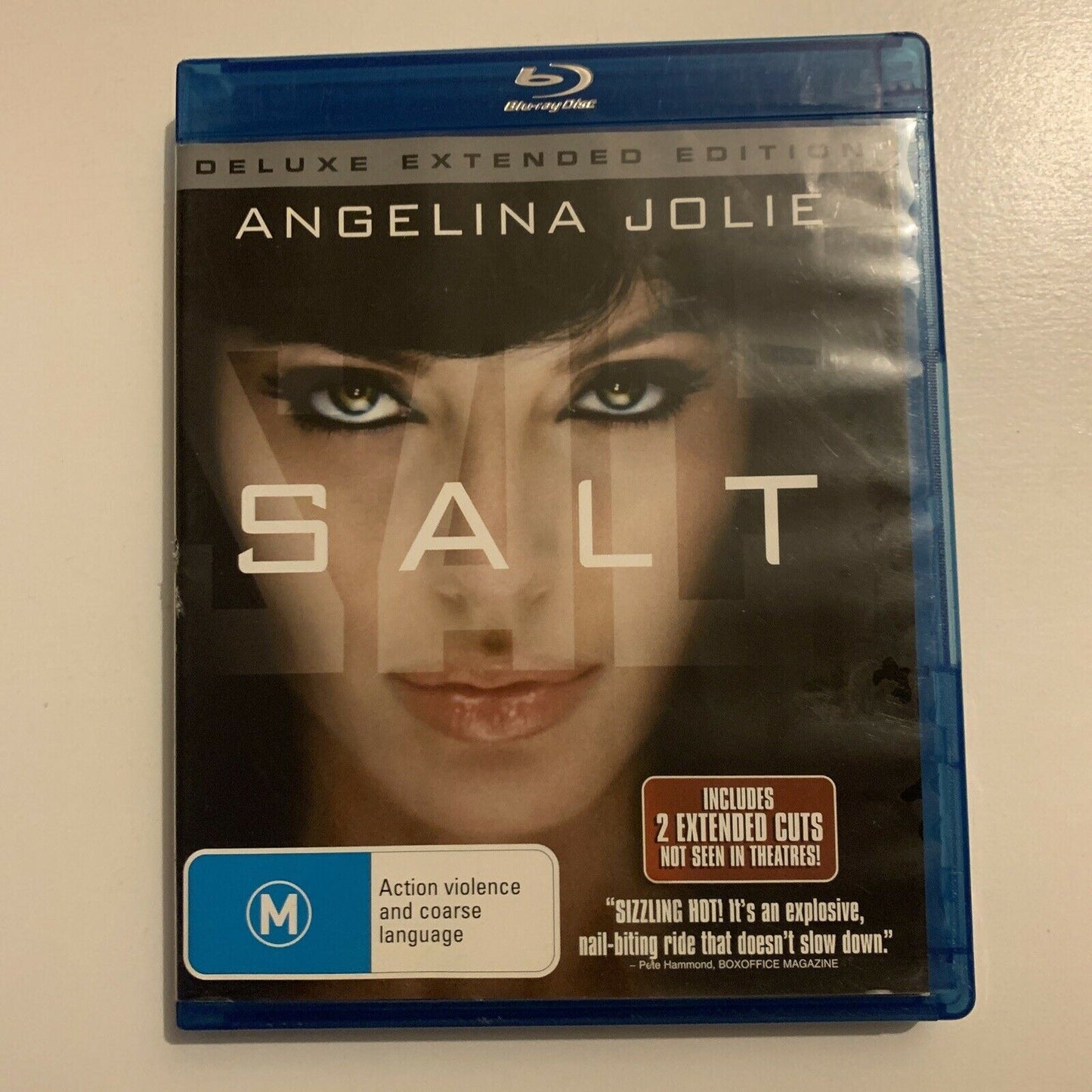 Salt - Deluxe Extended Edition (Bluray, 2010) Angelina Jolie. All Regions