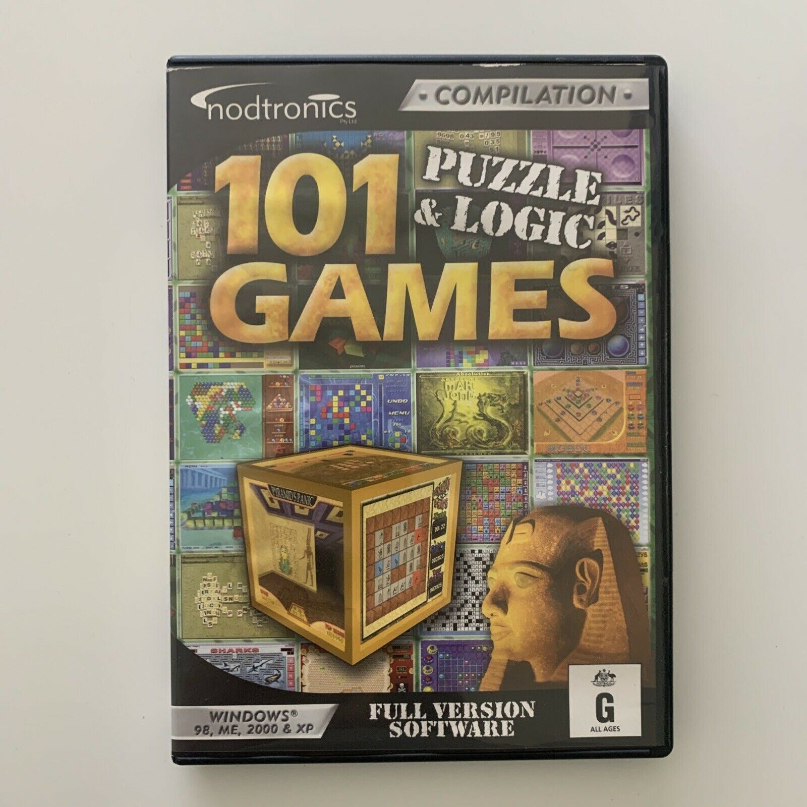 101 Puzzle & Logic Games - Nodtronics Full Version - PC, 2004 CDROM ...