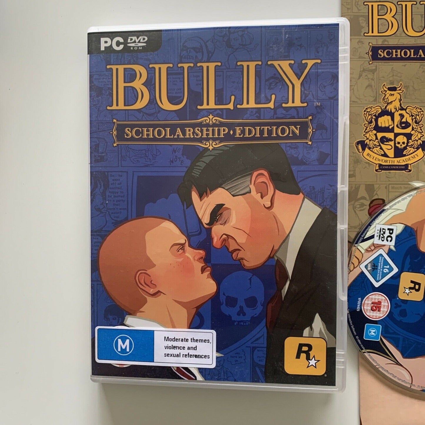 Bully: Scholarship Edition PC DVD-ROM With Manual & Map