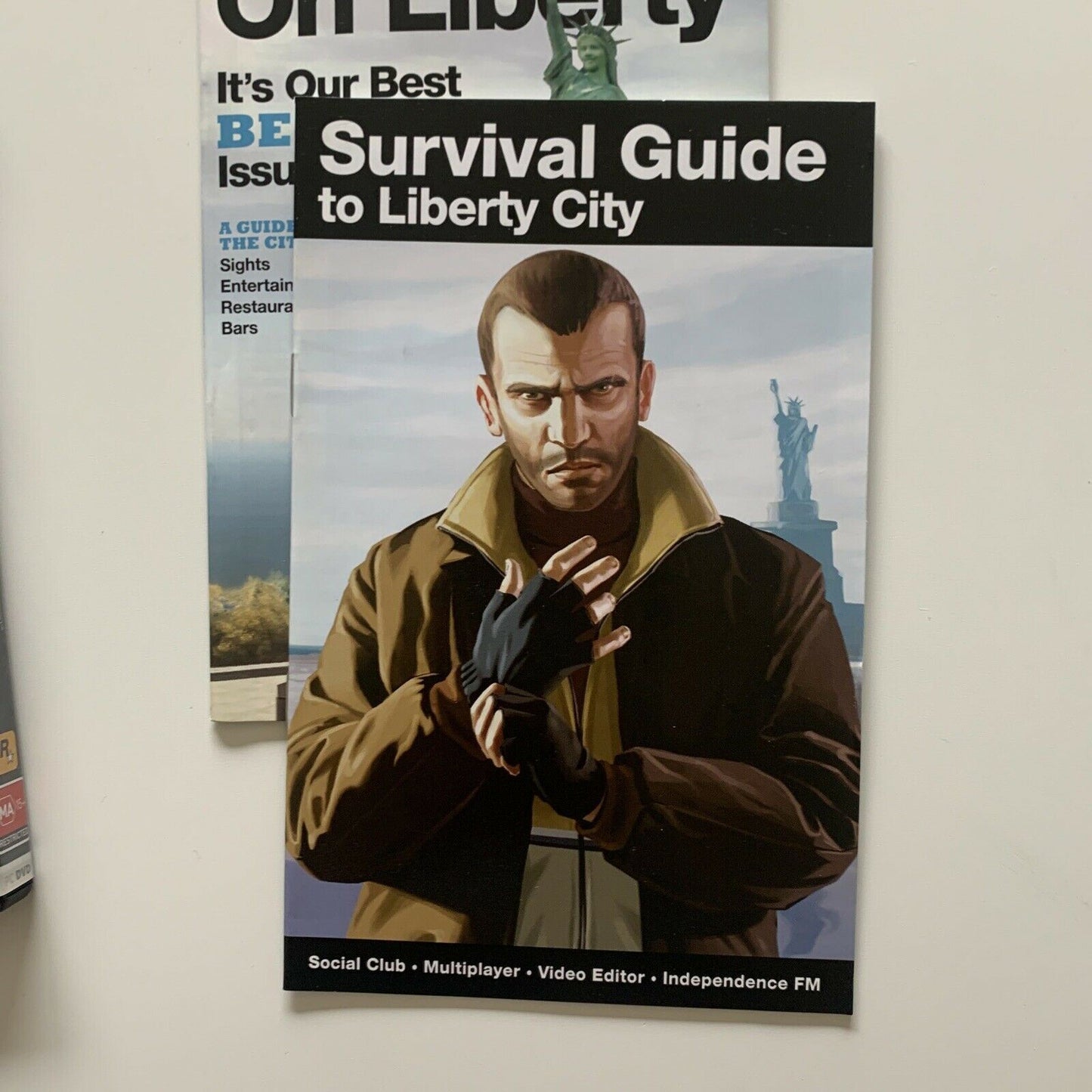 Grand Theft Auto IV GTA 4 PC DVD-ROM With Manual