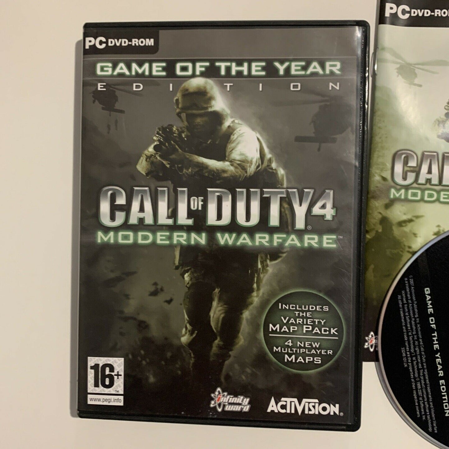 Call Of Duty 4: Modern Warfare - Game of the Year Edition PC DVD-ROM With Manual