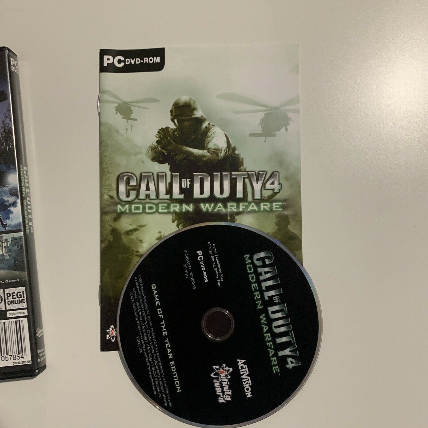 Call Of Duty 4: Modern Warfare - Game of the Year Edition PC DVD-ROM With Manual