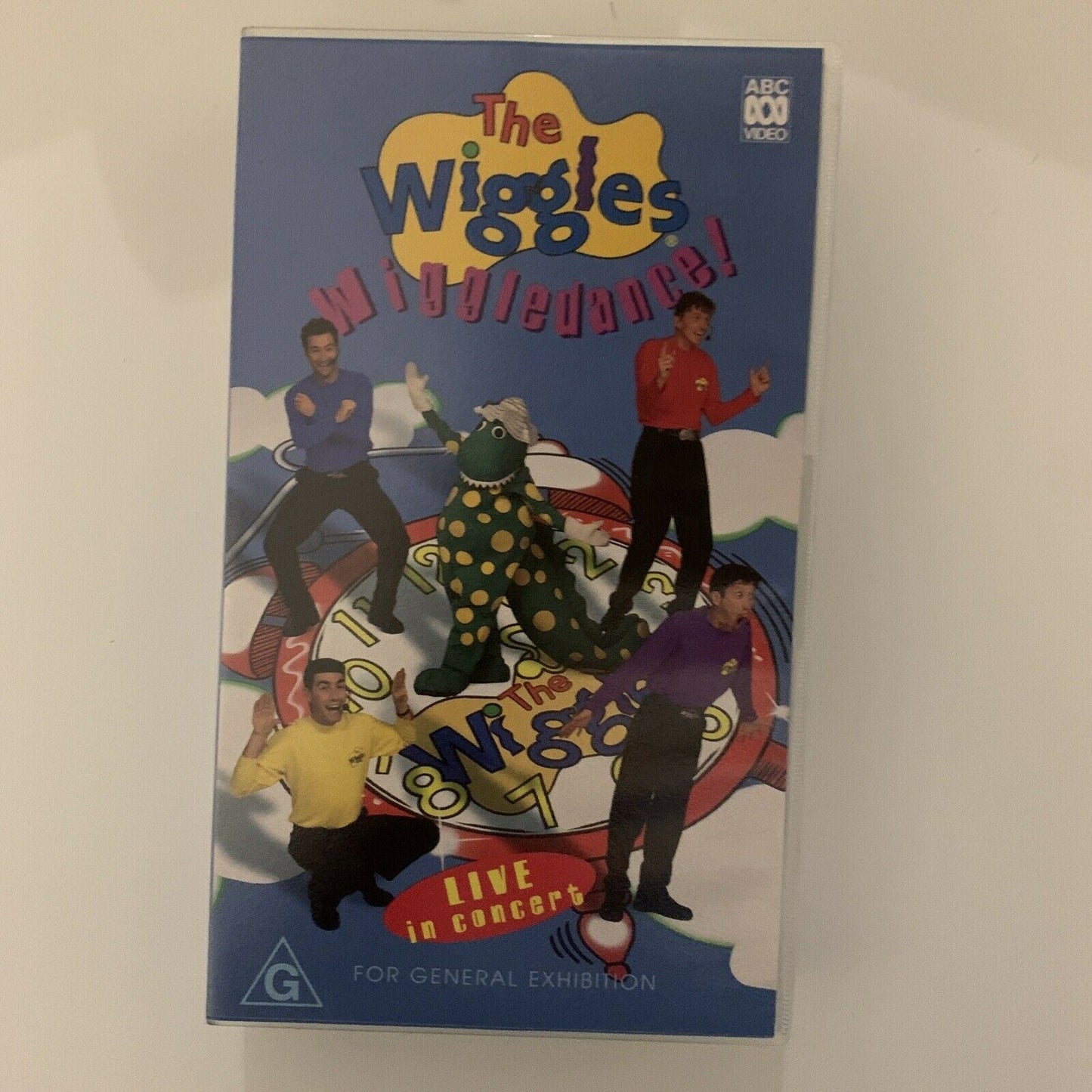 The Wiggles - Wiggledance! Live in concert (VHS, 1998) PAL ABC Video