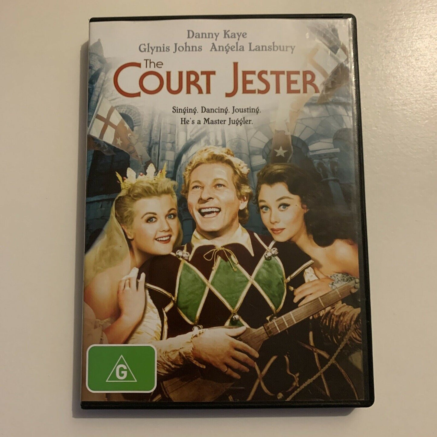 The Court Jester (DVD, 1955) Danny Kaye, Angela Lansbury Region 4