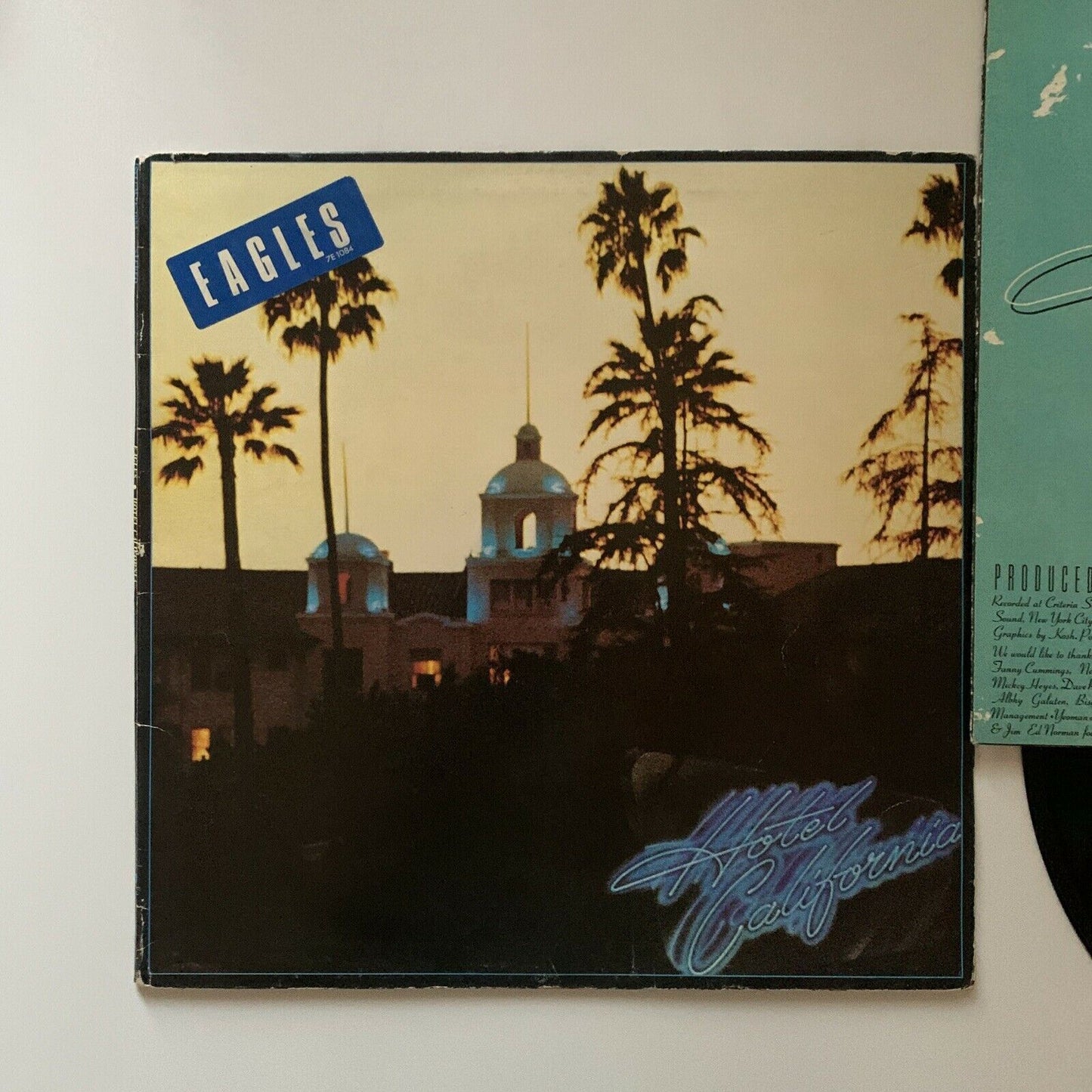 Eagles - Hotel California (Vinyl, 1976) 12" 7E 1084