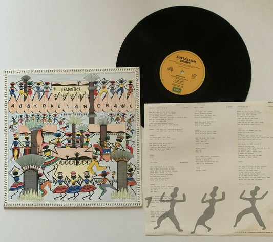 Australian Crawl - Semantics (Vinyl, 1983) Original Australian Pressing Vintage