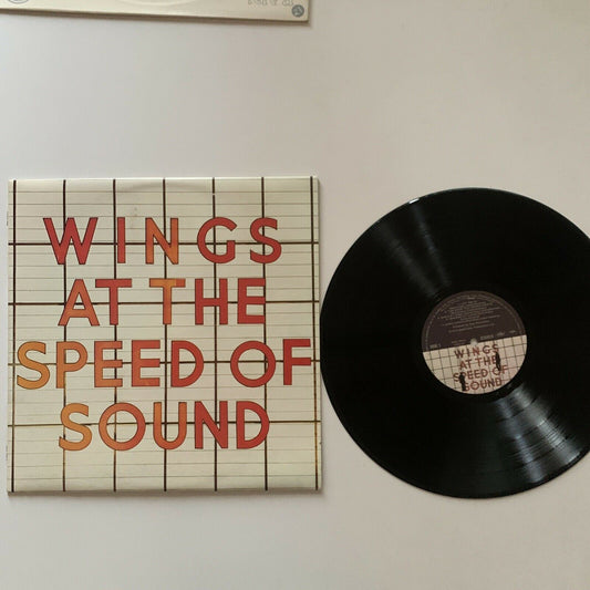 Wings - Wings At The Speed Of Sound -Original Vinyl Record: Capitol Records 1976