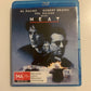 Heat (Bluray, 1995) Al Pacino, Robert De Niro, Val Kilmer. Region B