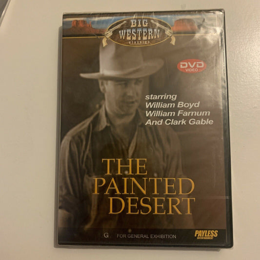 *New Sealed* The Painted Desert (DVD, 1931) Clark Gable All Regions