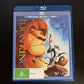 The Lion King - Diamond Edition (Bluray + DVD, 1994, 2-Disc)