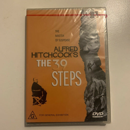 *New Sealed* Alfred Hitchcock: The 39 Steps (DVD, 1935) Lucie Manheim. Region 4