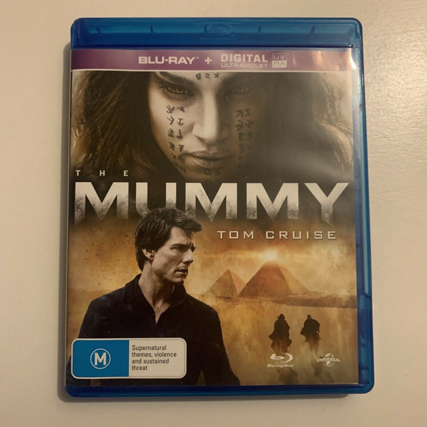 The Mummy (Bluray, 2017) Tom Cruise. Region B