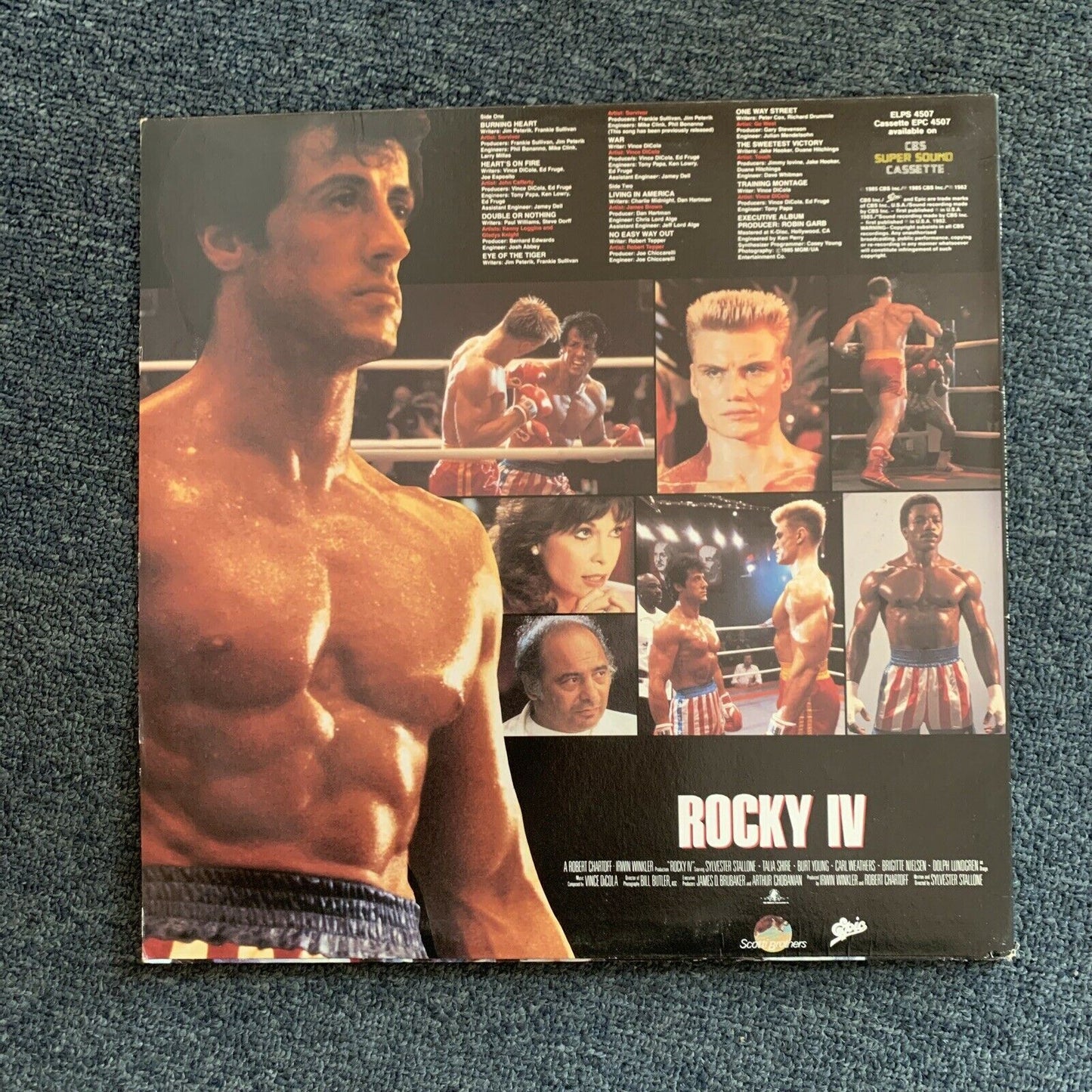 Rocky IV - Original Motion Picture Soundtrack Vinyl 12" 1985