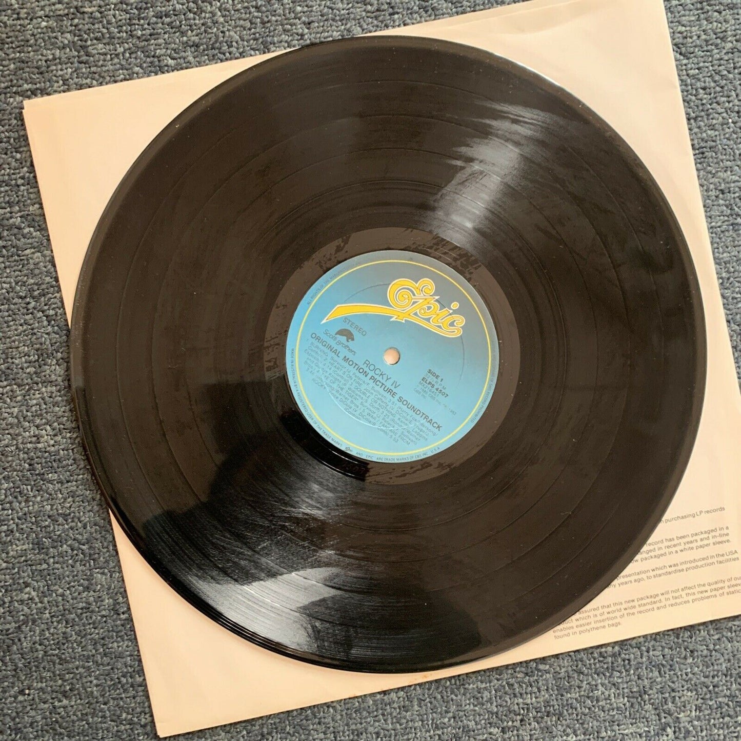 Rocky IV - Original Motion Picture Soundtrack Vinyl 12" 1985