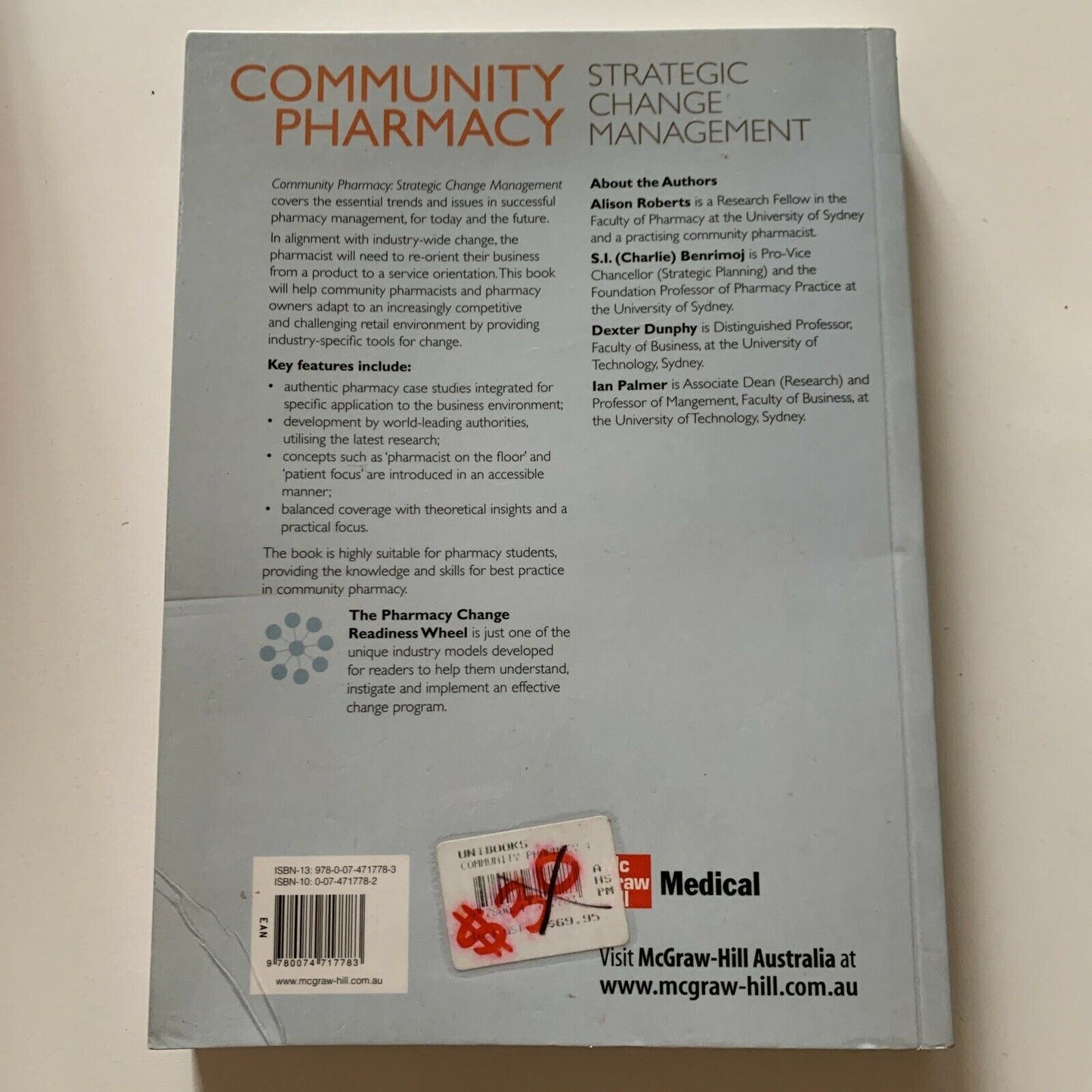 Community Pharmacy: Strategic Change Management by Ian Palmer, Alison Roberts