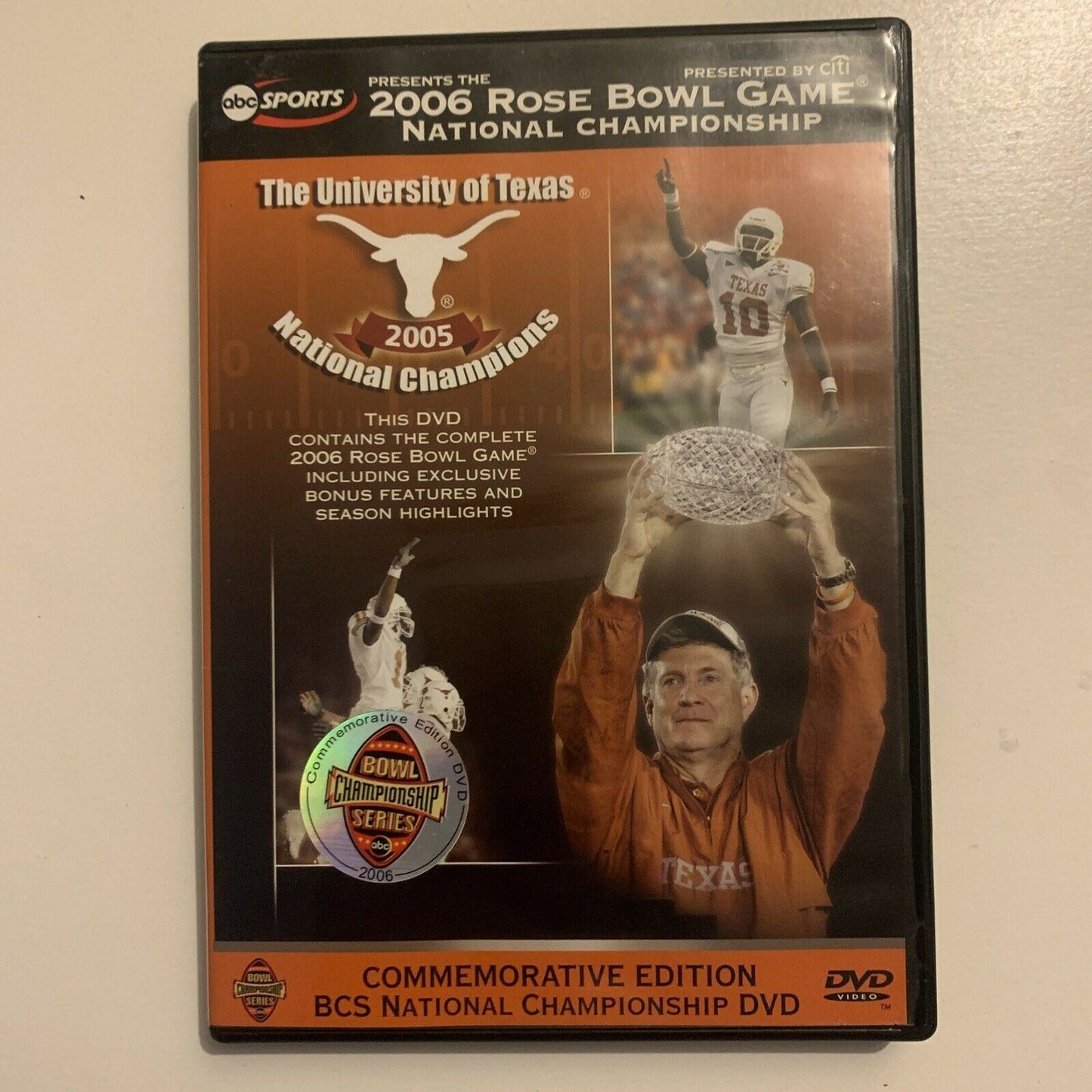 ABC Sports: 2006 Rose Bowl Game National Championship DVD All Regions