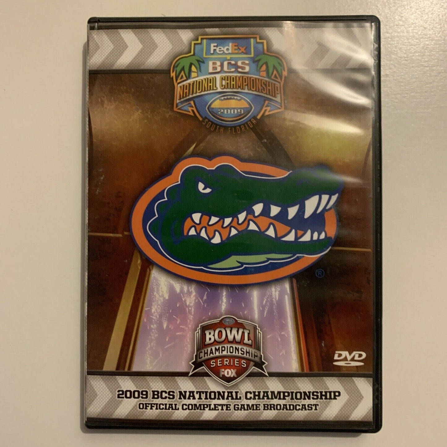 2009 BCS National Championship Official Complete Game Broadcast DVD All Regions