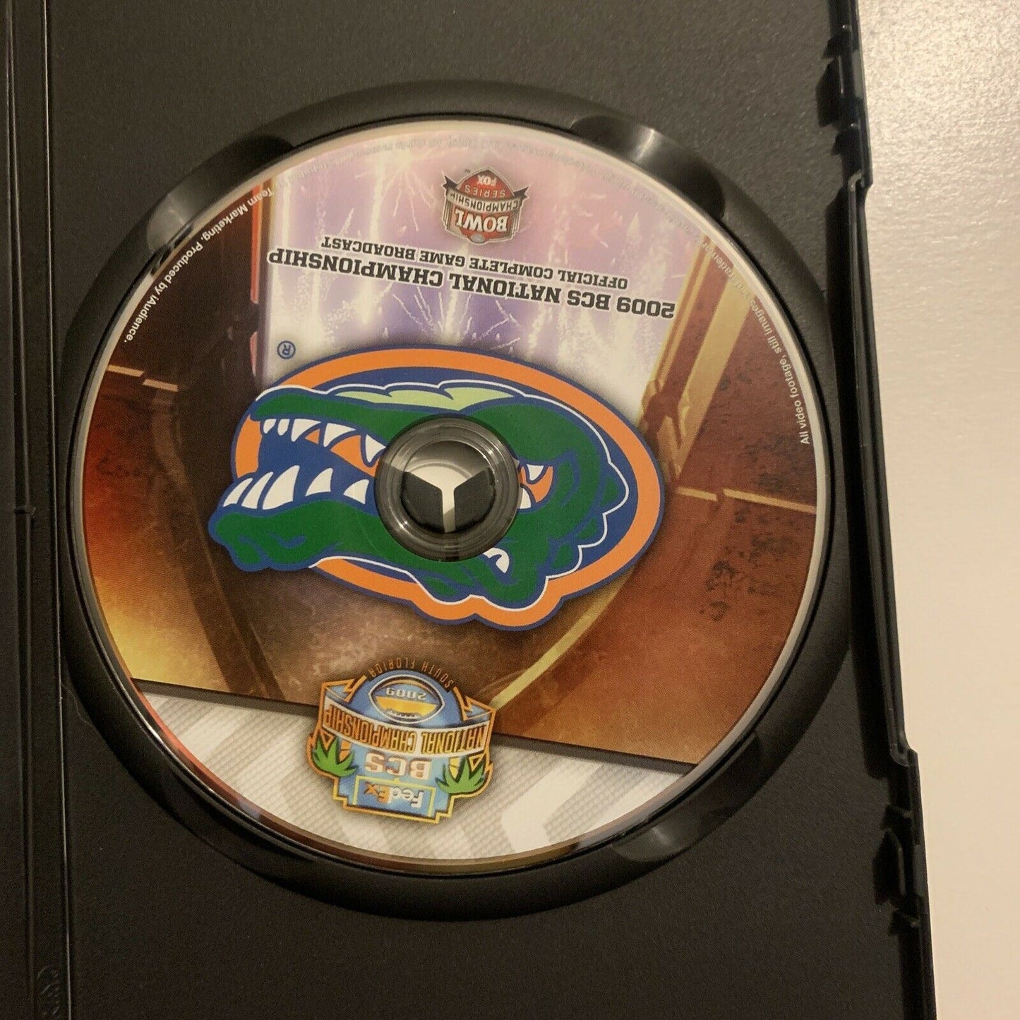 2009 BCS National Championship Official Complete Game Broadcast DVD All Regions