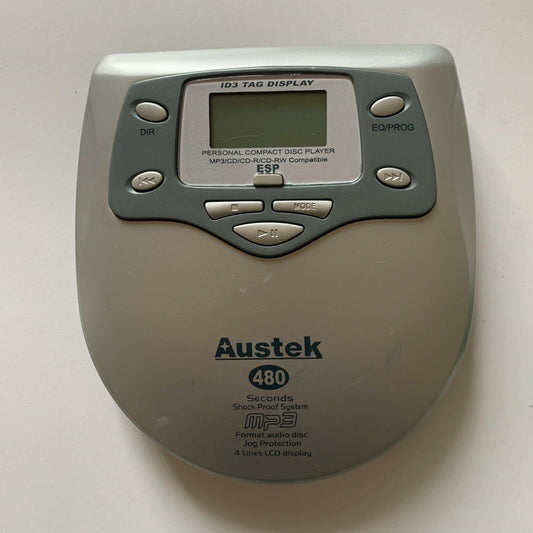 Austek MP480R Portable MP3 CD Player