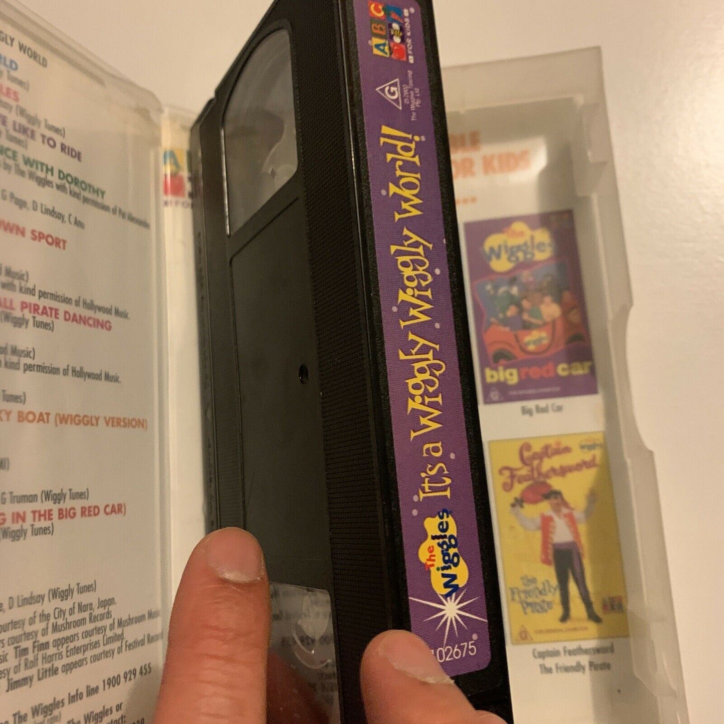 The Wiggles - Its a Wiggle Wiggly World (VHS, 2000) Slim Dusty, Tim Finn PAL