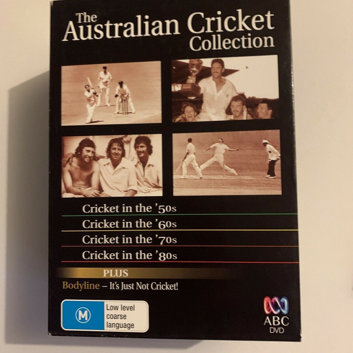 The Australian Cricket Collection 50s 60s 70s 80s + BODYLINE (DVD, 2010, 7-Disc)