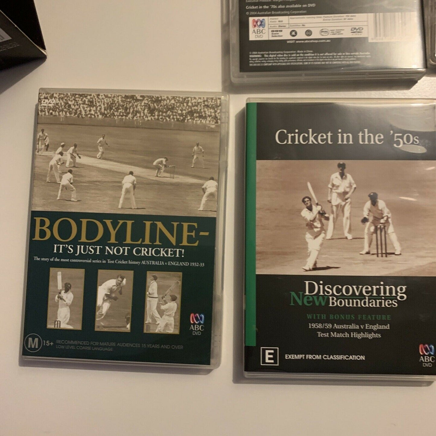 The Australian Cricket Collection 50s 60s 70s 80s + BODYLINE (DVD, 2010, 7-Disc)