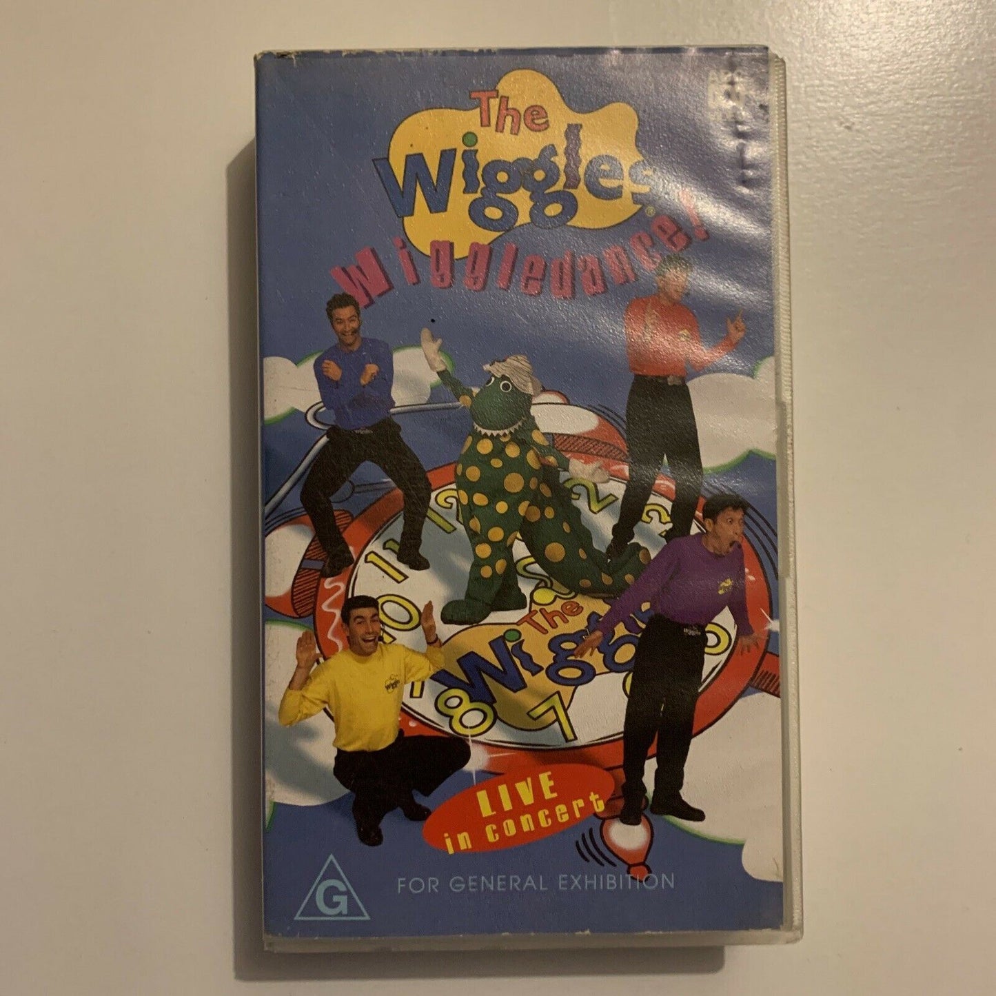 The Wiggles - Wiggledance! Live In Concert (VHS, 1997) PAL