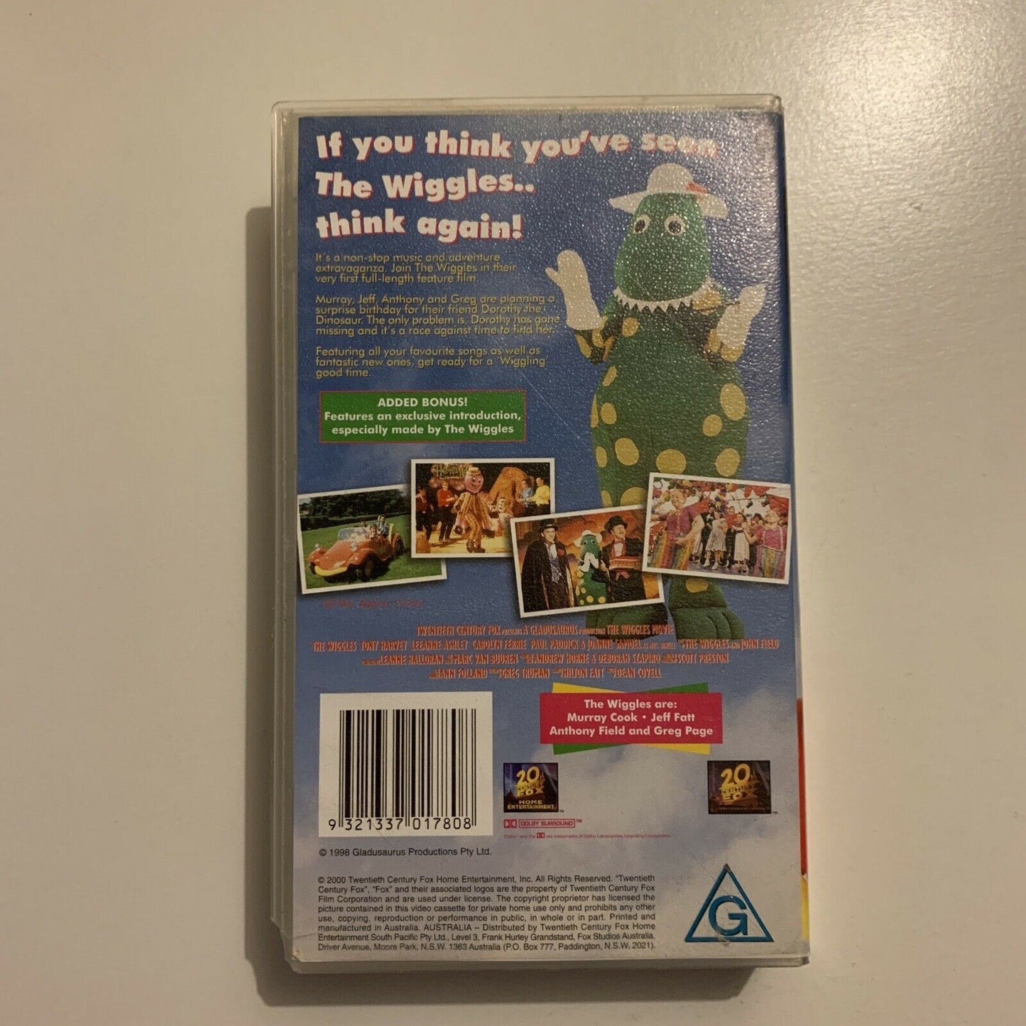 The Wiggles - The Wiggles Movie 1998 ABC Kids VHS PAL