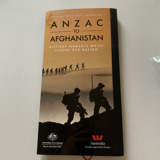 Anzac To Afghanistan - Official 2016 Coin Collection 14x 25c Coin