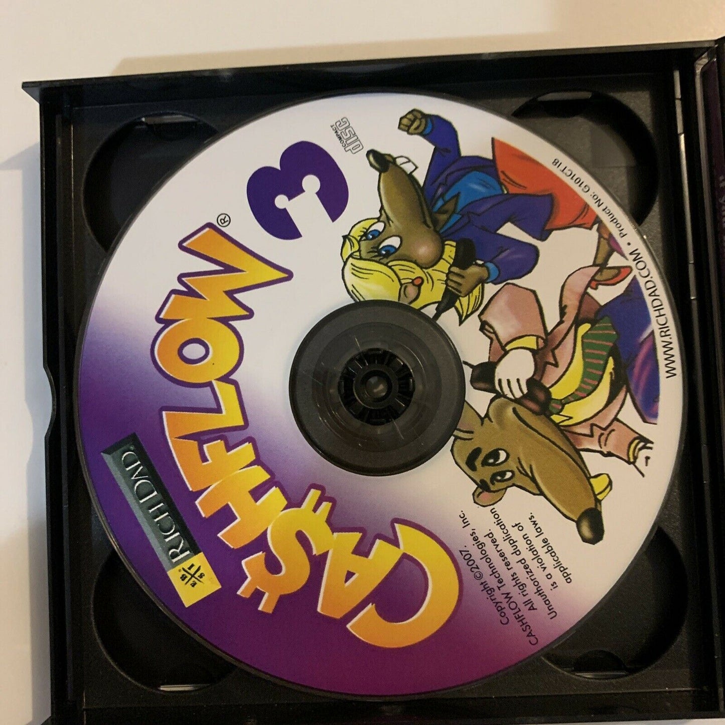 It's Easy To Be Rich - Rich Dad - Robert Kiyosaki (CD, 2007) Game Not Included