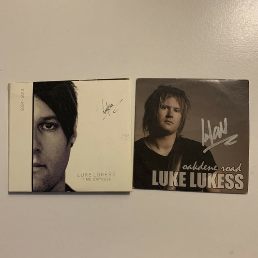 *Autographed Signed* Luke Lukess - Oakdene Road / Time Capsule (CD, 2010)