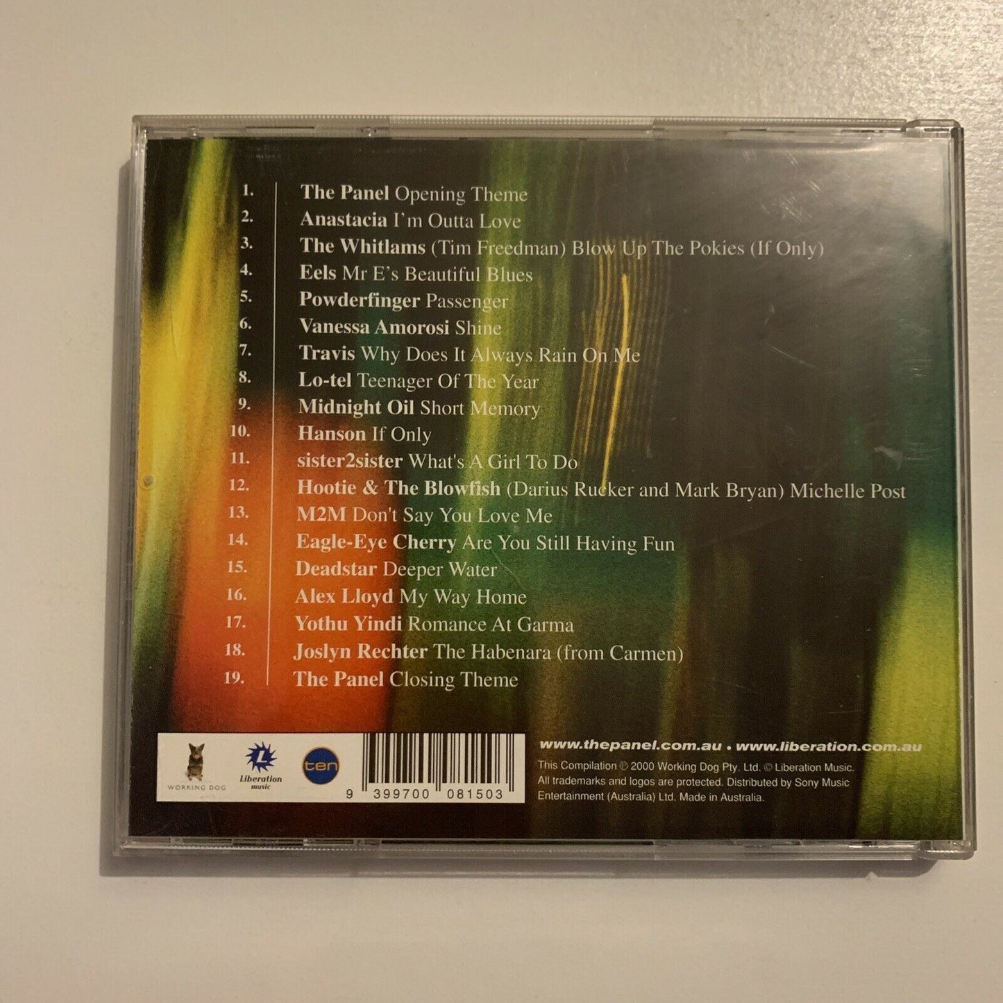 The Panel - More Music, Live from the Panel by Various Artists (CD, 2000)